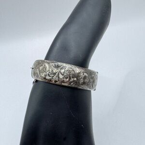 Antique Smith Ewen S&E Sterling Silver Bracelet Victorian style